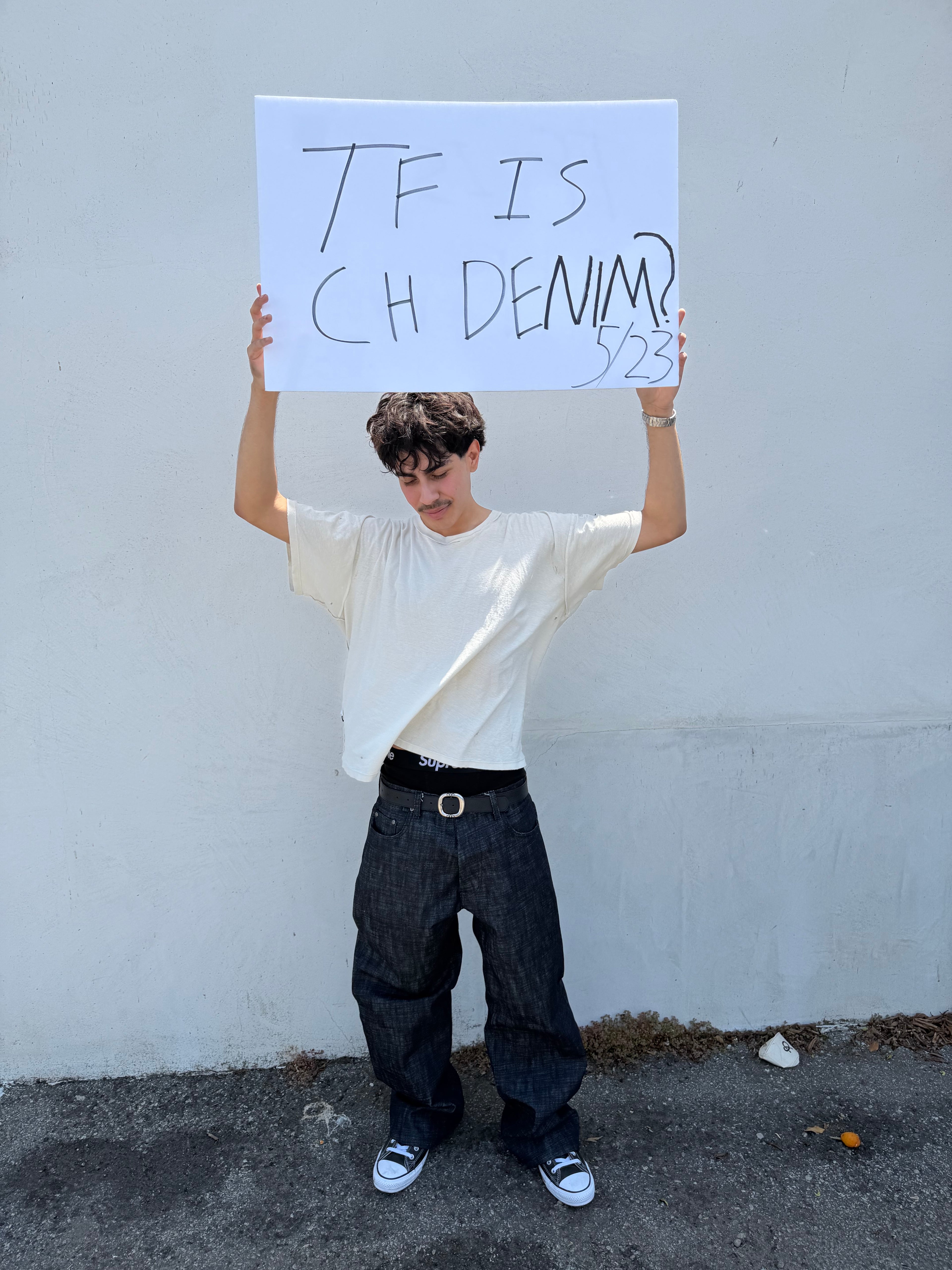 CH Cut Indigo Denim