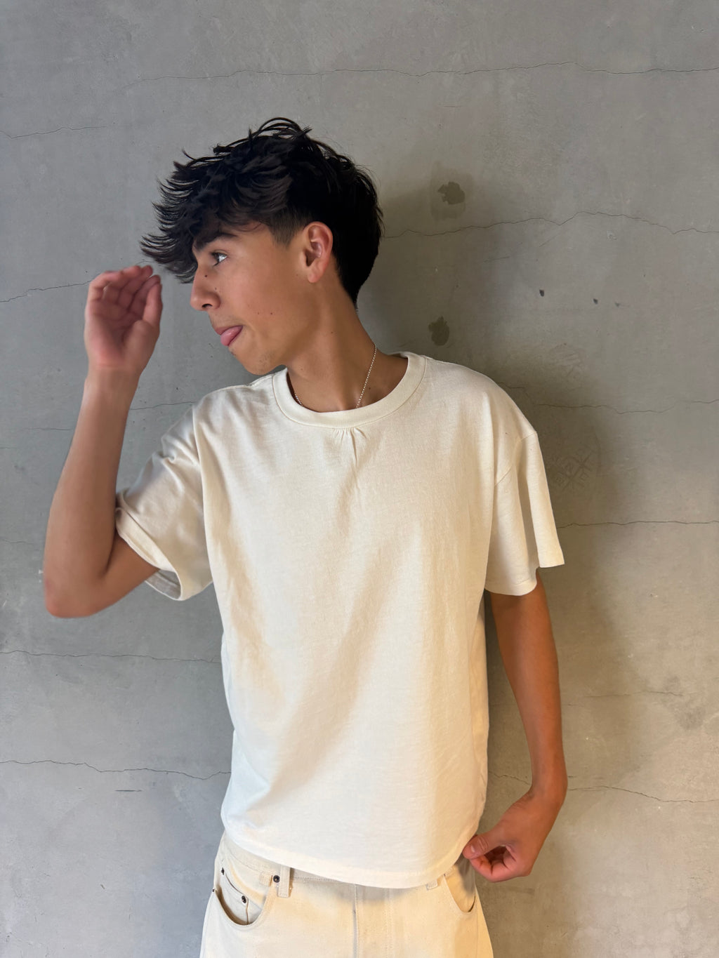 Core Tee Bone White