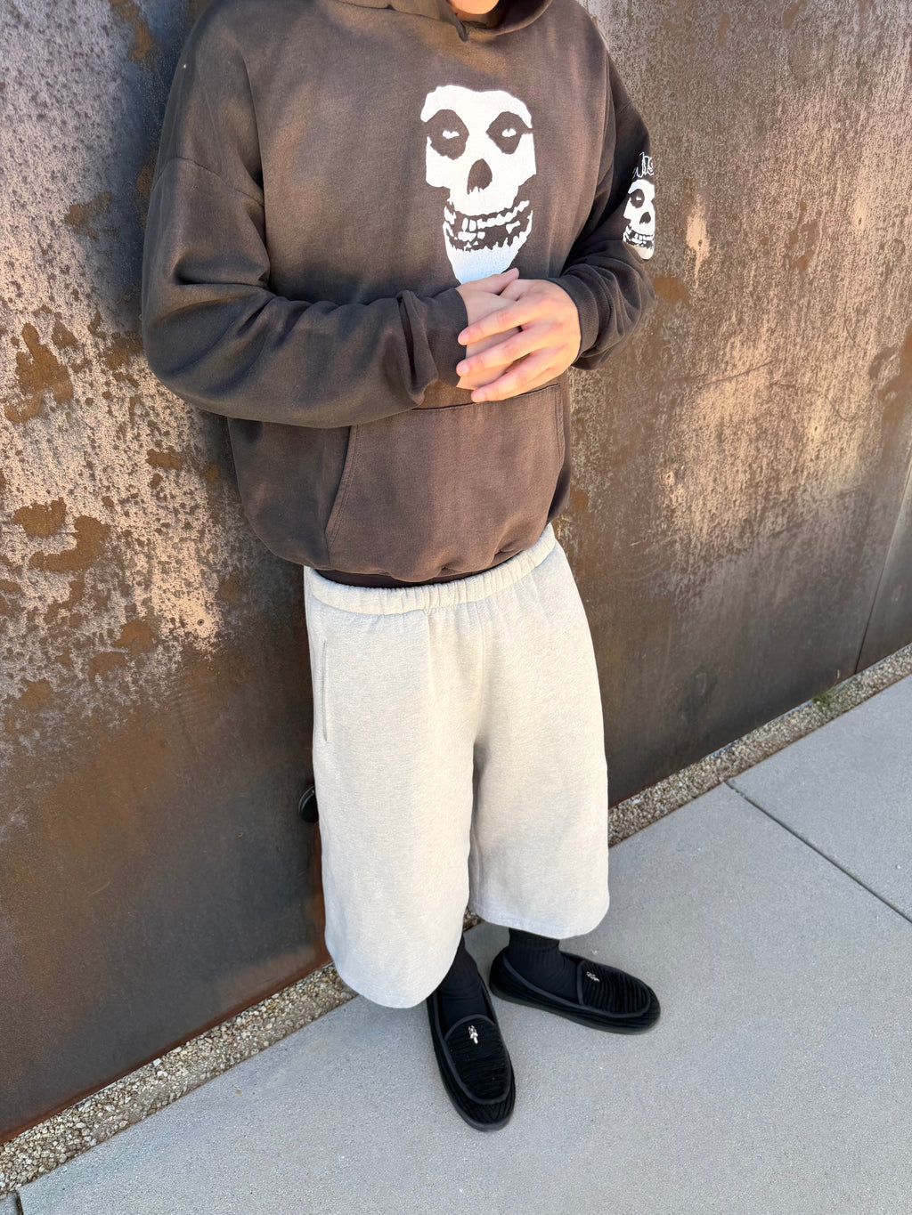 Plane Jane Grey Sweatshorts