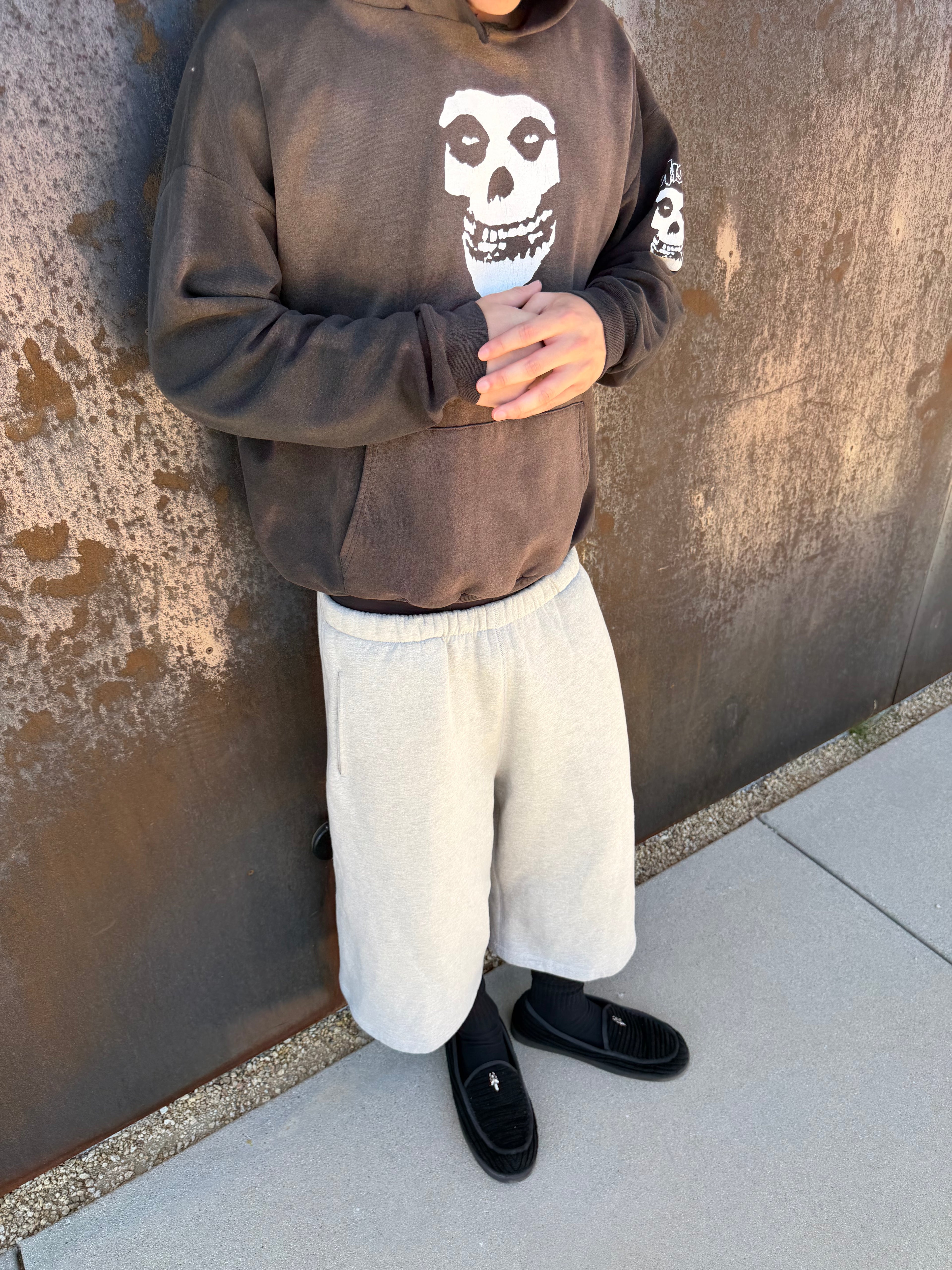 Plane Jane Grey Sweatshorts
