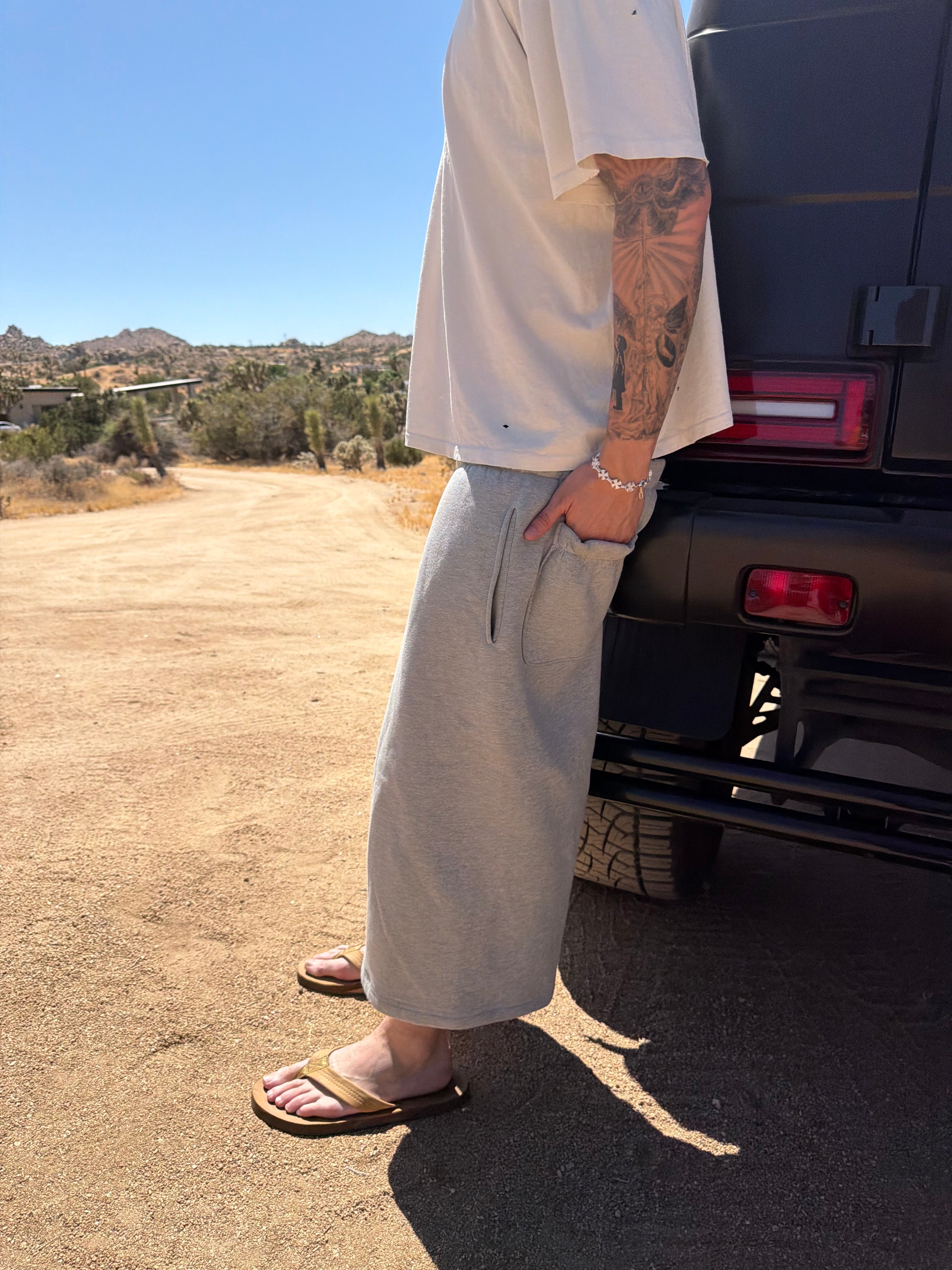 Plane Jane Grey Sweatshorts