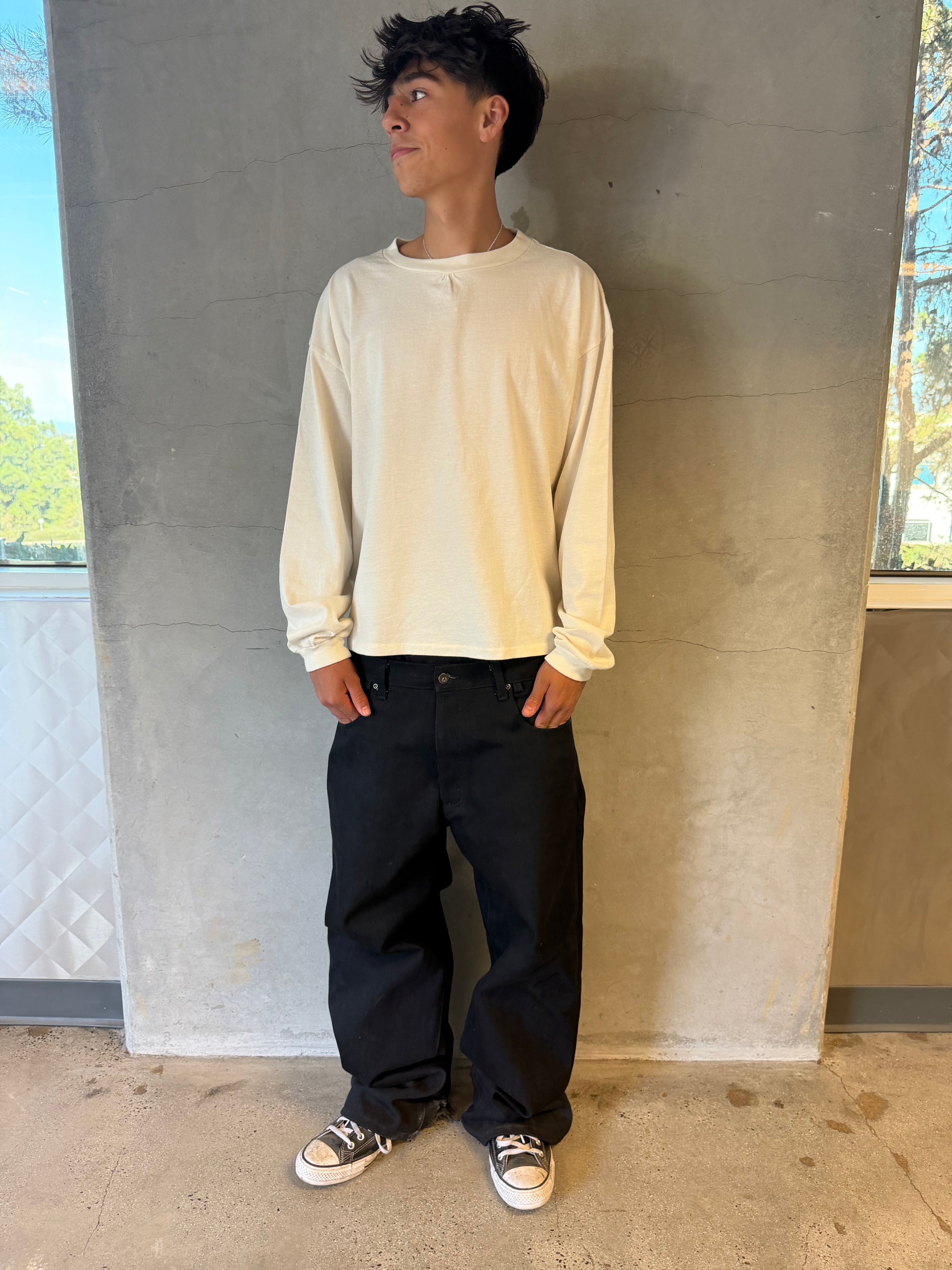 Core Long-sleeve Bone White