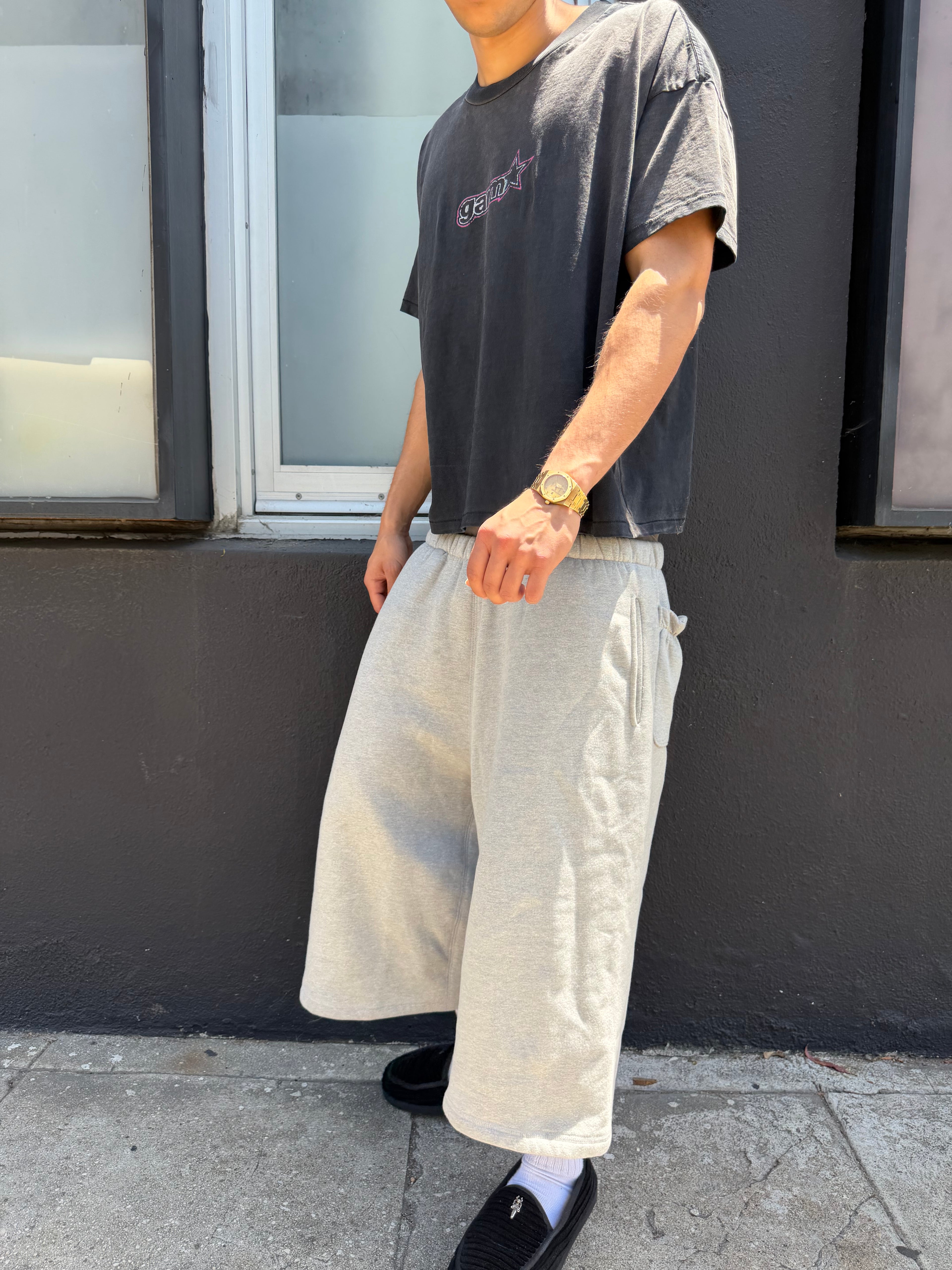 Plane Jane Grey Sweatshorts