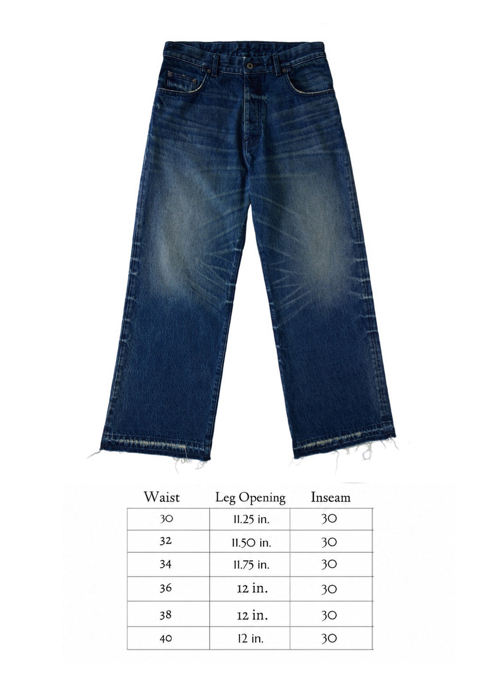 CHrosshatch Denim Dark Wash