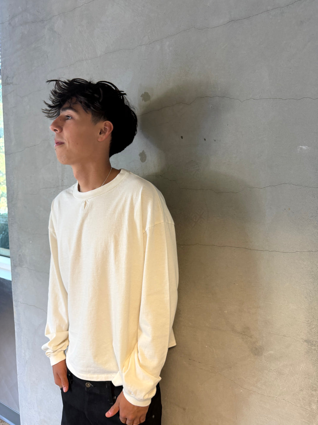 Core Long-sleeve Bone White
