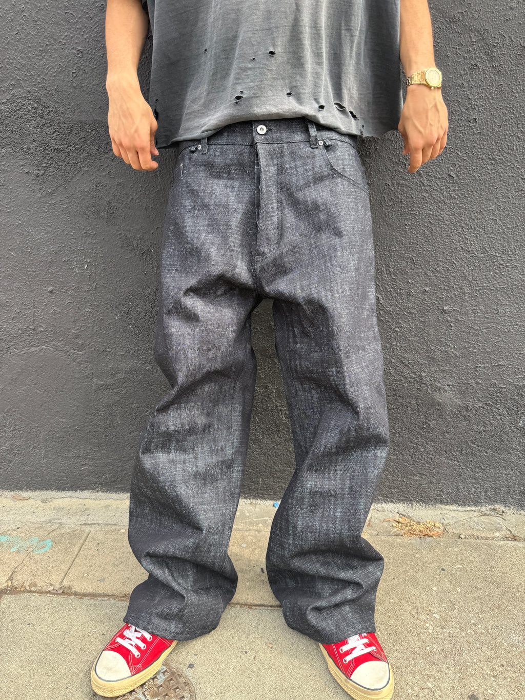 CH Cut Indigo Denim