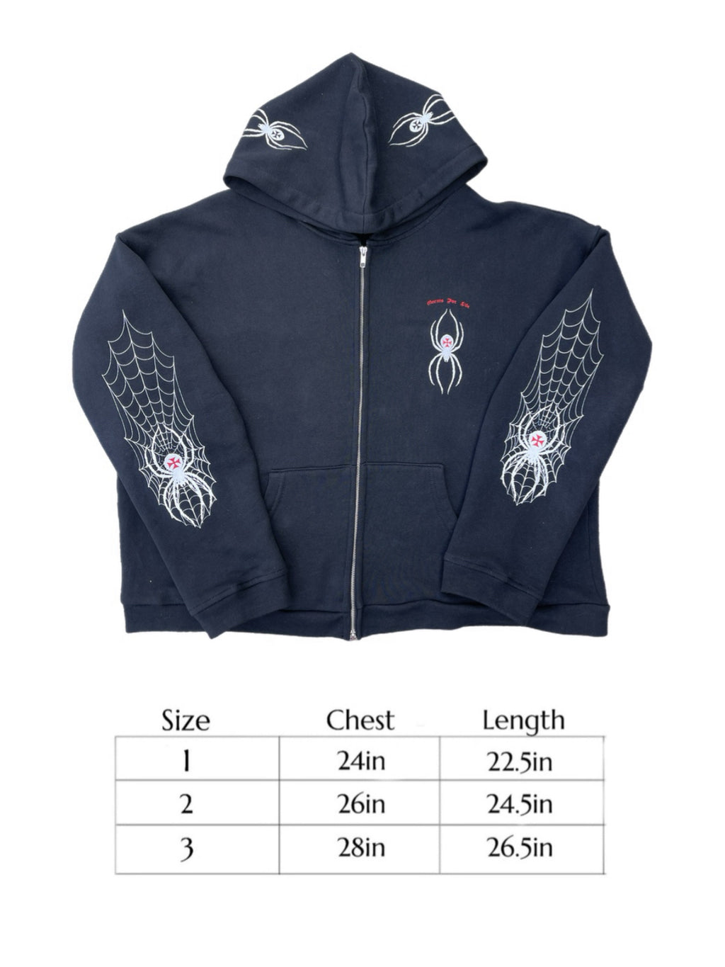 Silk Web Zip Up