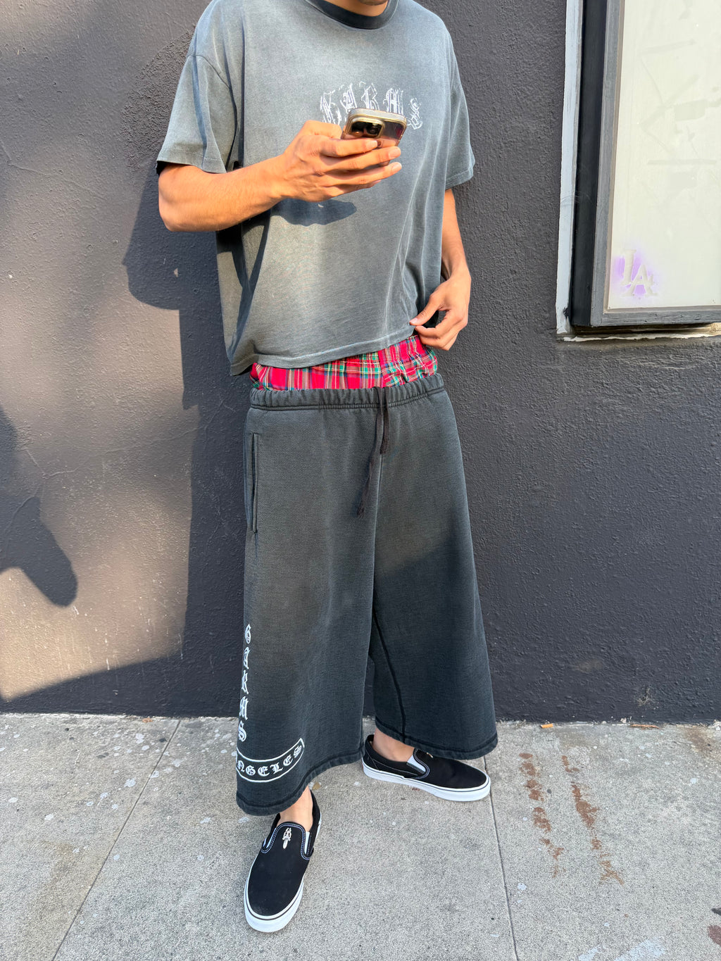 V2 Faded Rocker Panel Sweatshorts