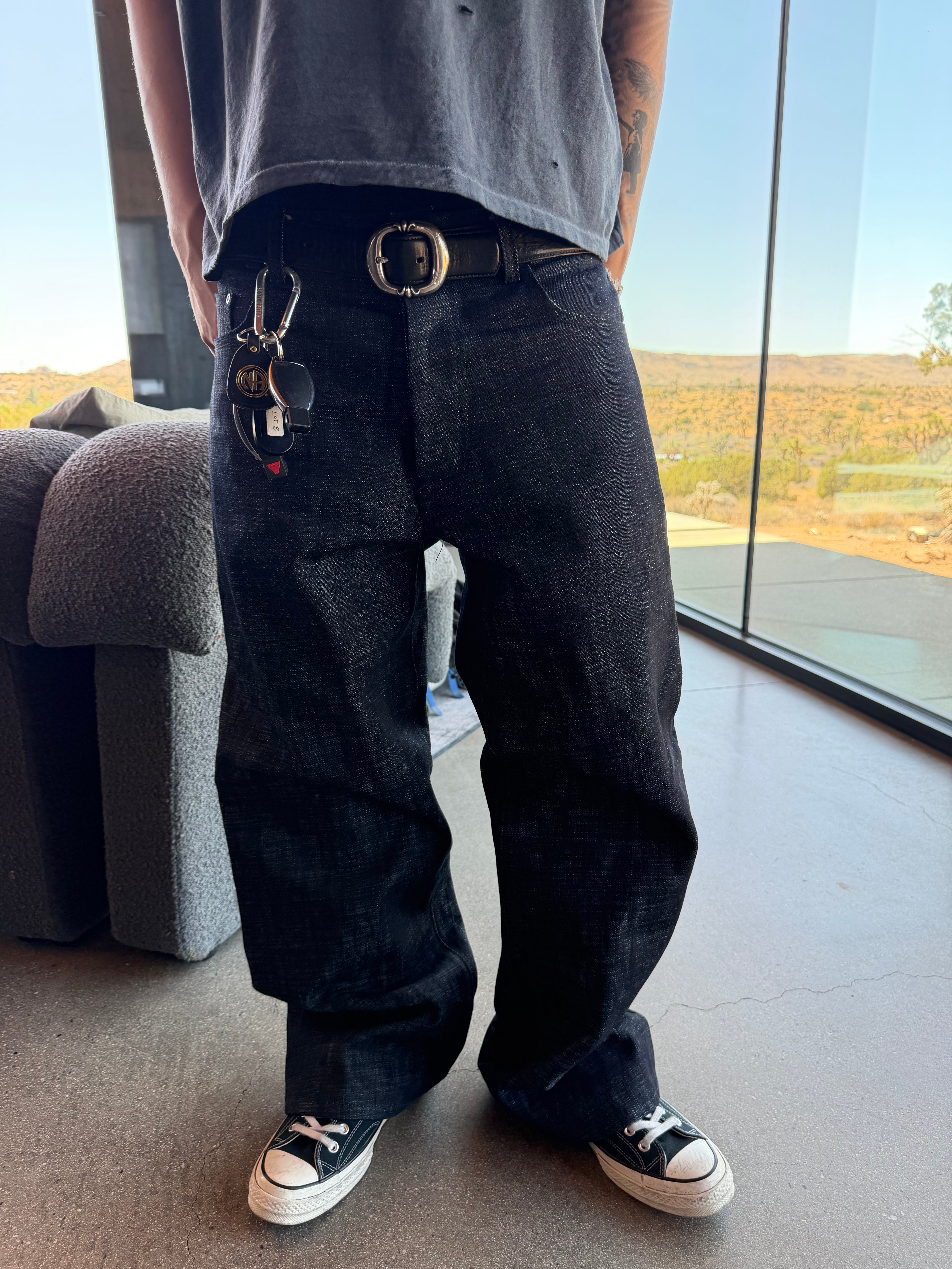 CH Cut Indigo Denim