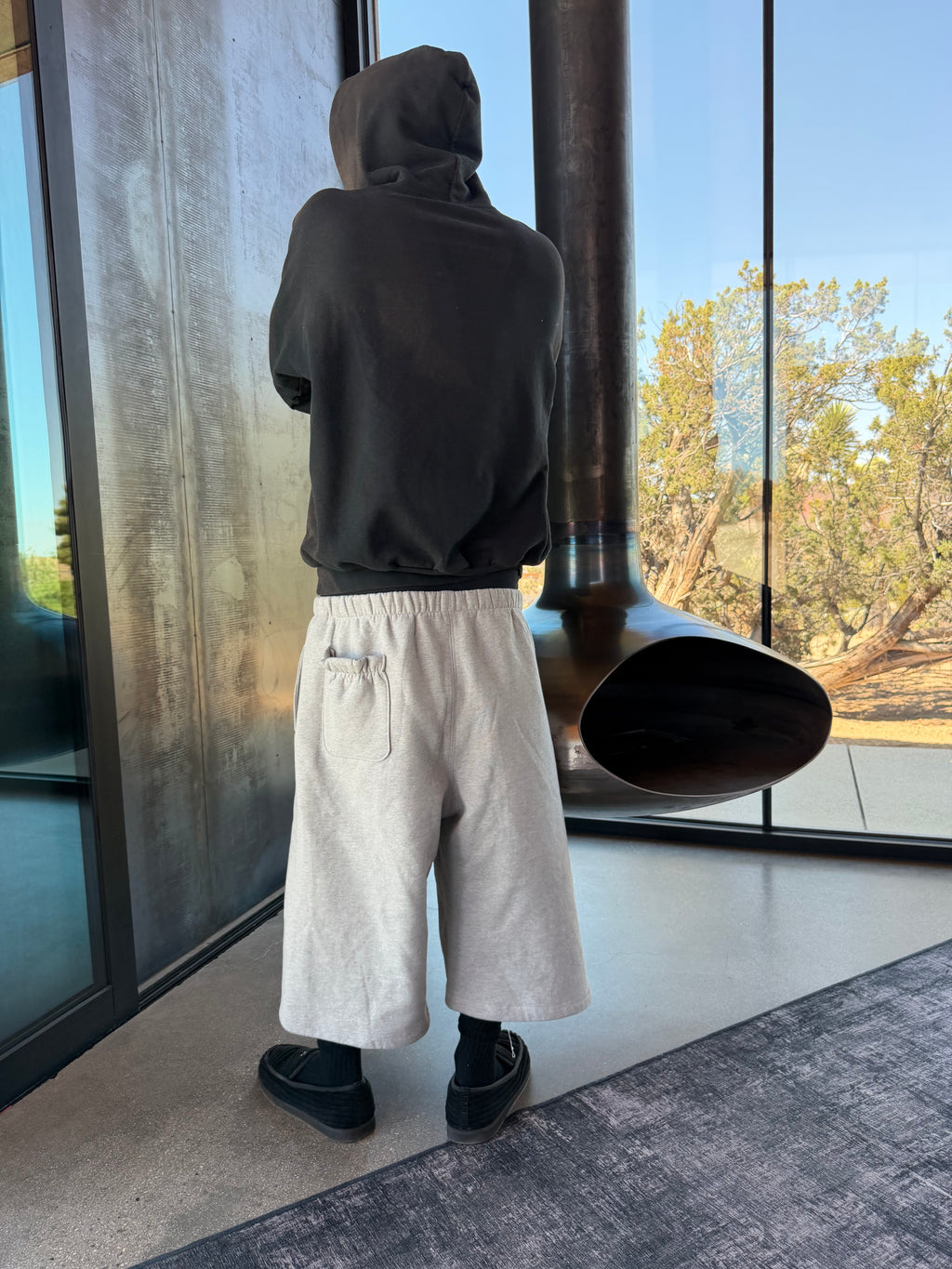Plane Jane Grey Sweatshorts