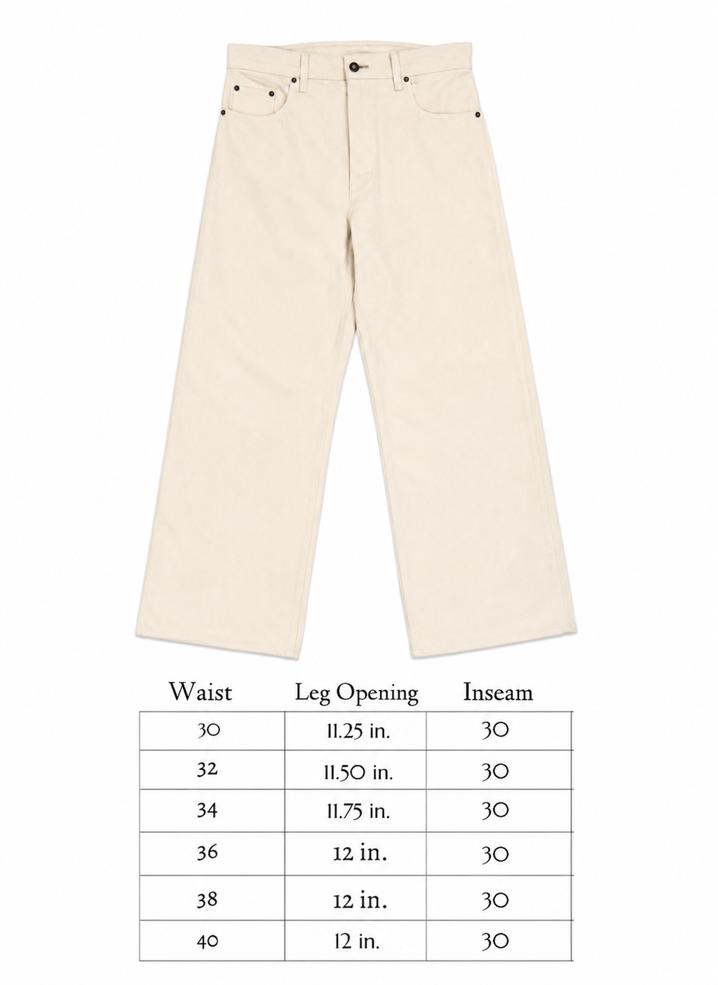 Cream CH Denim