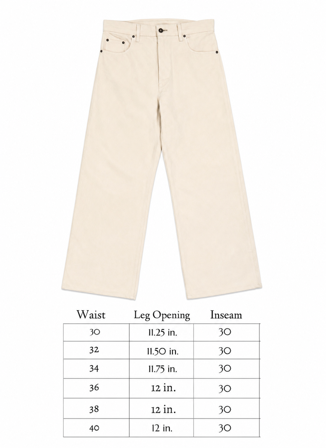 Cream CH Denim