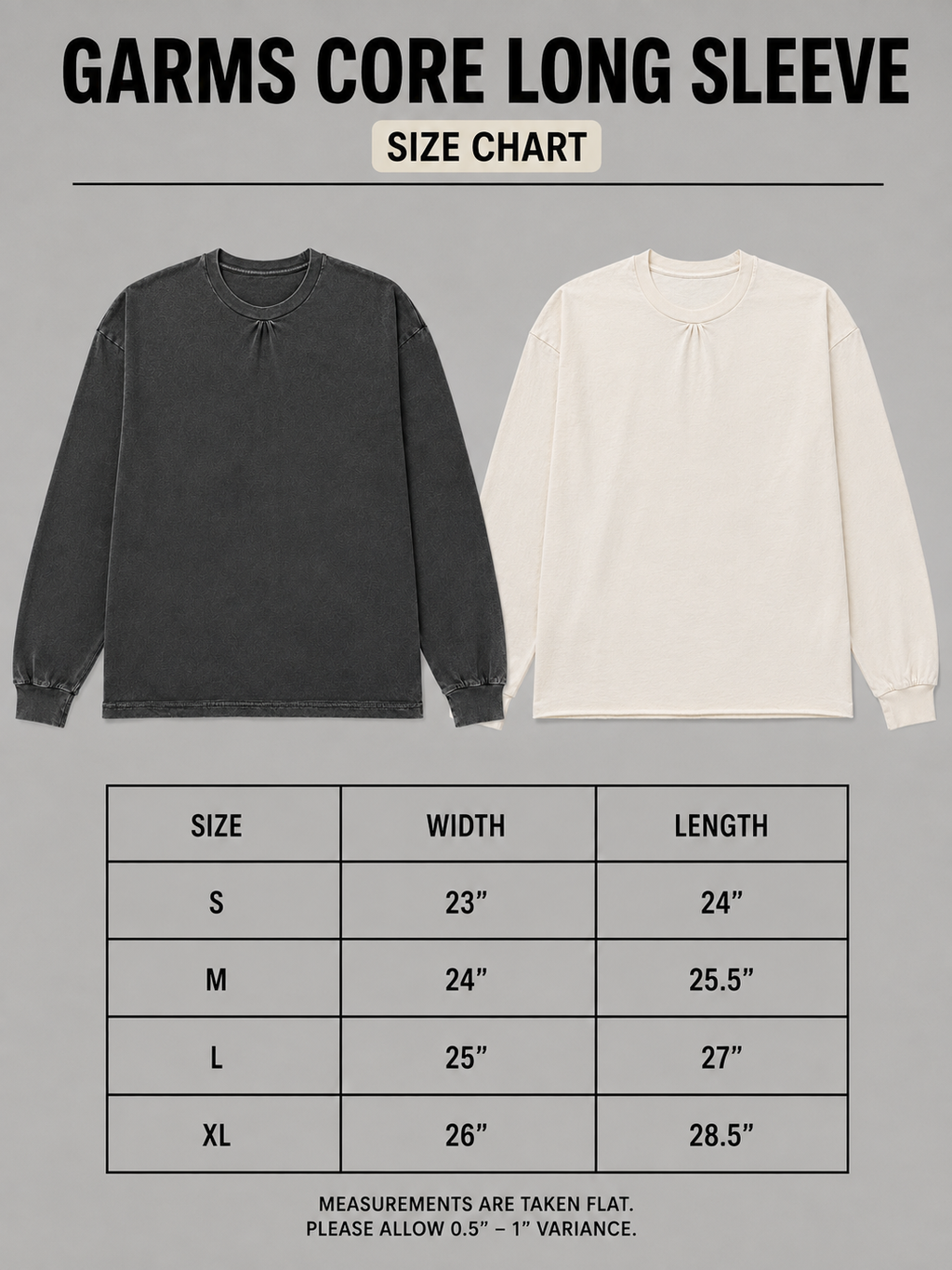 Core Long-sleeve Bone White
