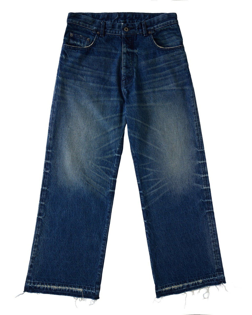 CHrosshatch Denim Dark Wash
