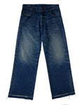 CHrosshatch Denim Dark Wash