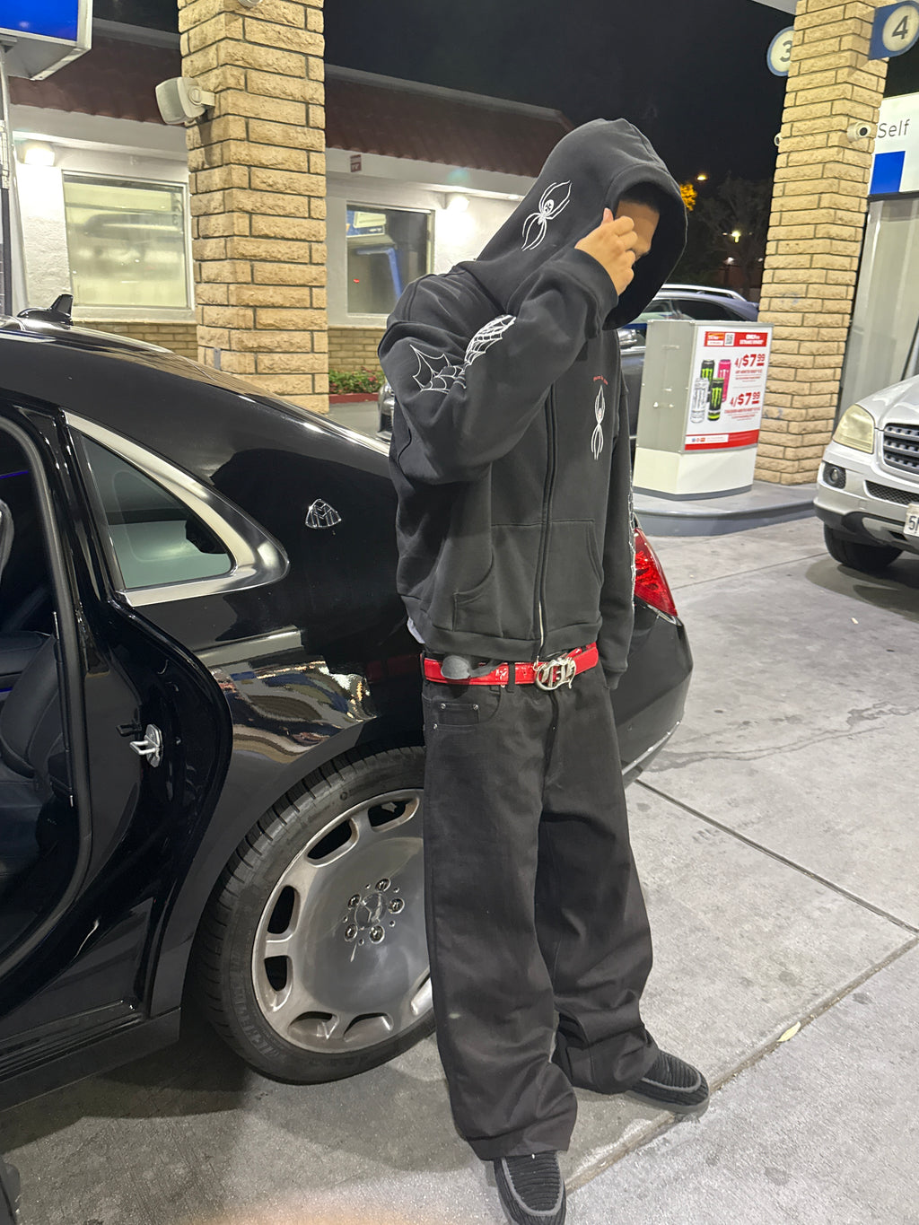 Silk Web Zip Up