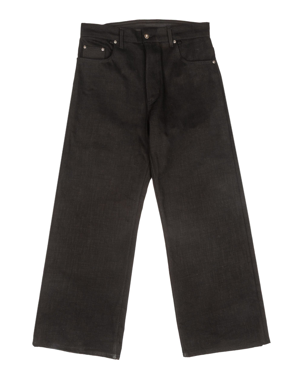 CHrosshatch Cut Denim