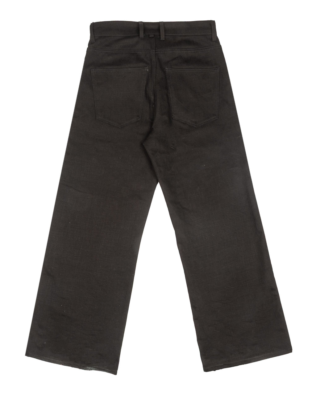 CHrosshatch Cut Denim