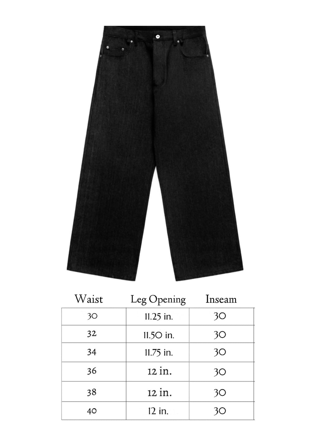 CHrosshatch Cut Denim